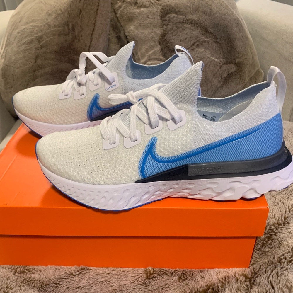 Men’s Nike react infinity run FK size 9 NEVER WORN